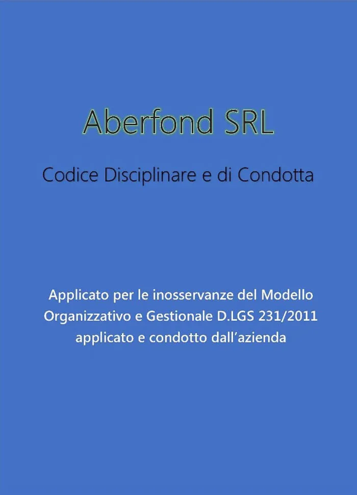 Codice disciplinare